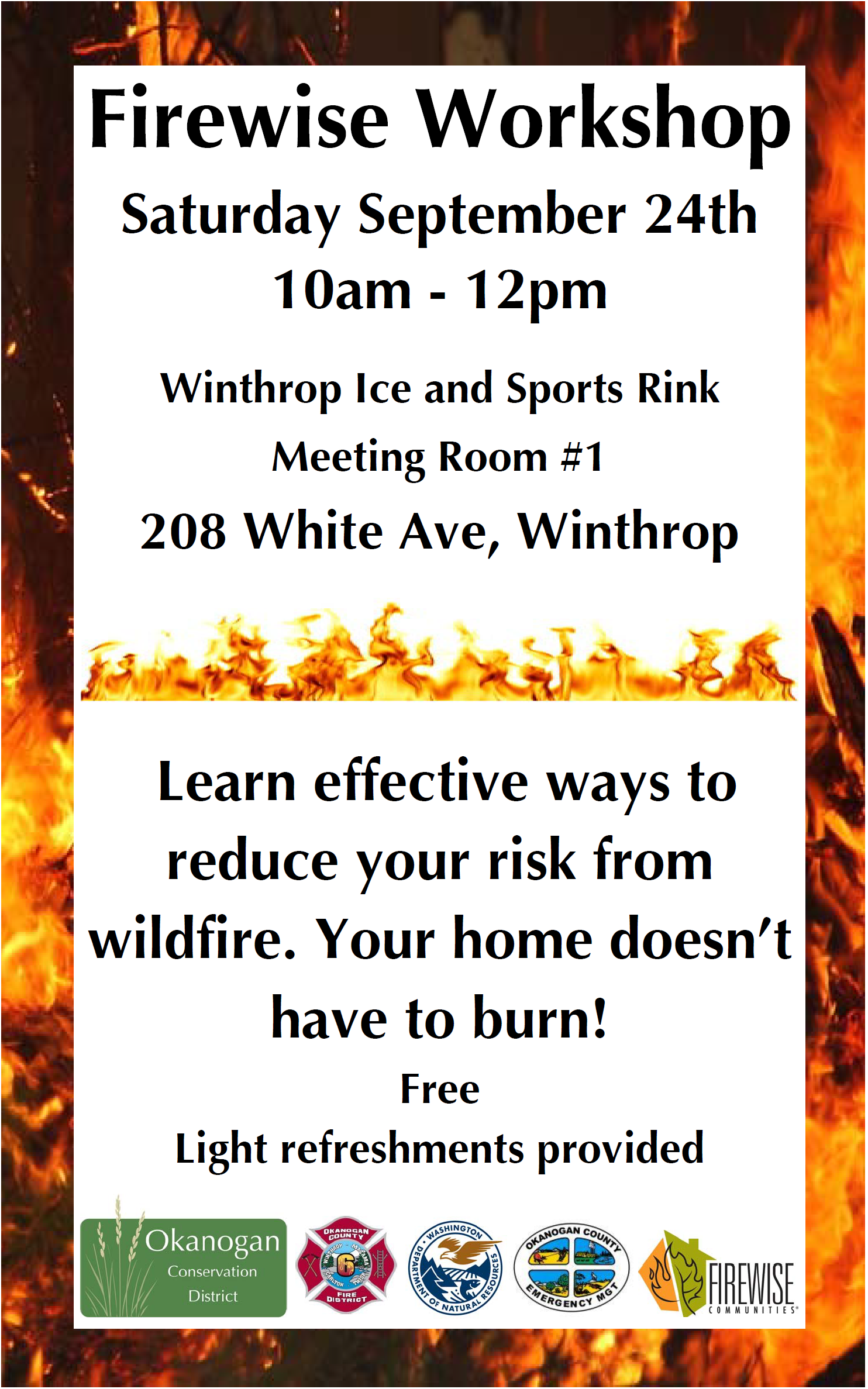 Firewise workshop September 24 Winthrop